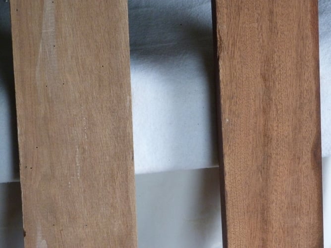 Planed Mahogany Timber