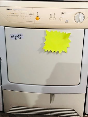 Zanussi condenser dryer works perfectly 