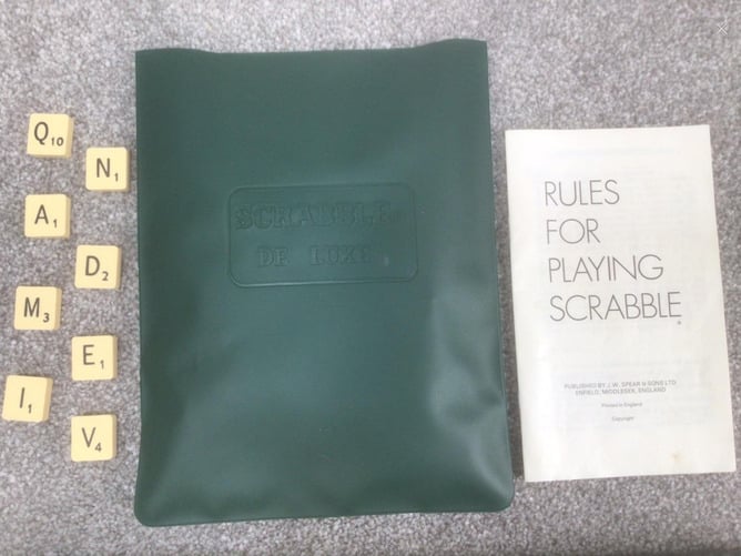 St. Leonards-On-Sea Vintage Scrabble Deluxe