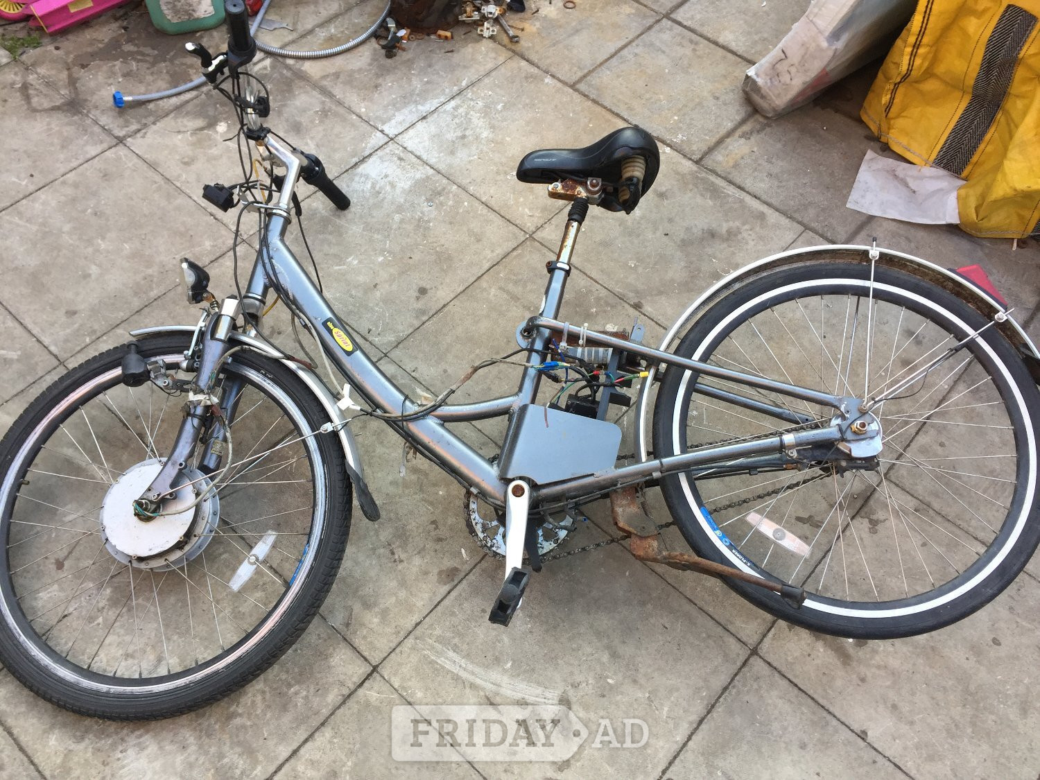 electric bike Frame Alloy 6061 Internal cables and headset Type H in London