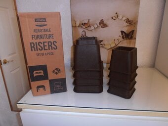 Furniture Risers Set of 8