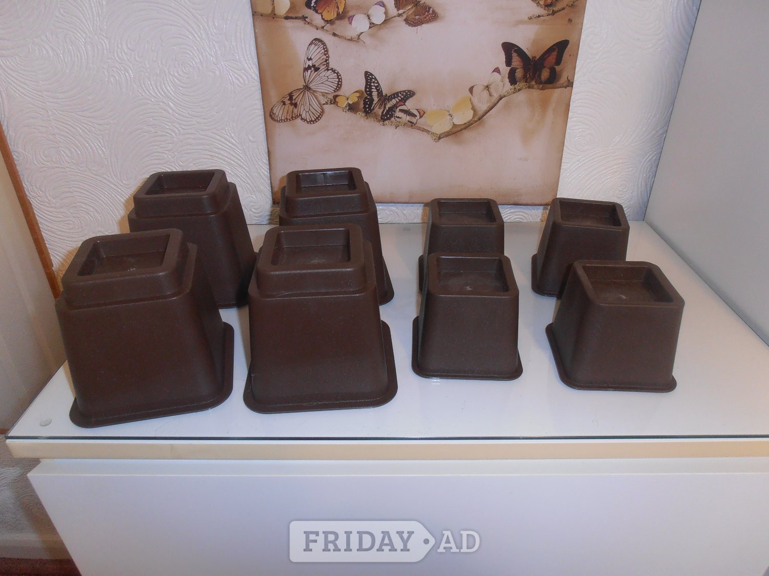 Furniture Risers Set of 8