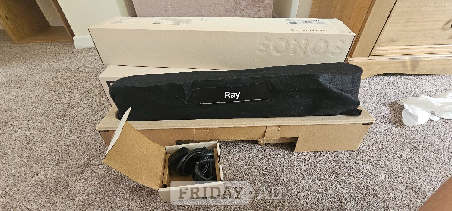 Sonos Ray Soundbar  - Tv, Audio & Cameras in Brighton