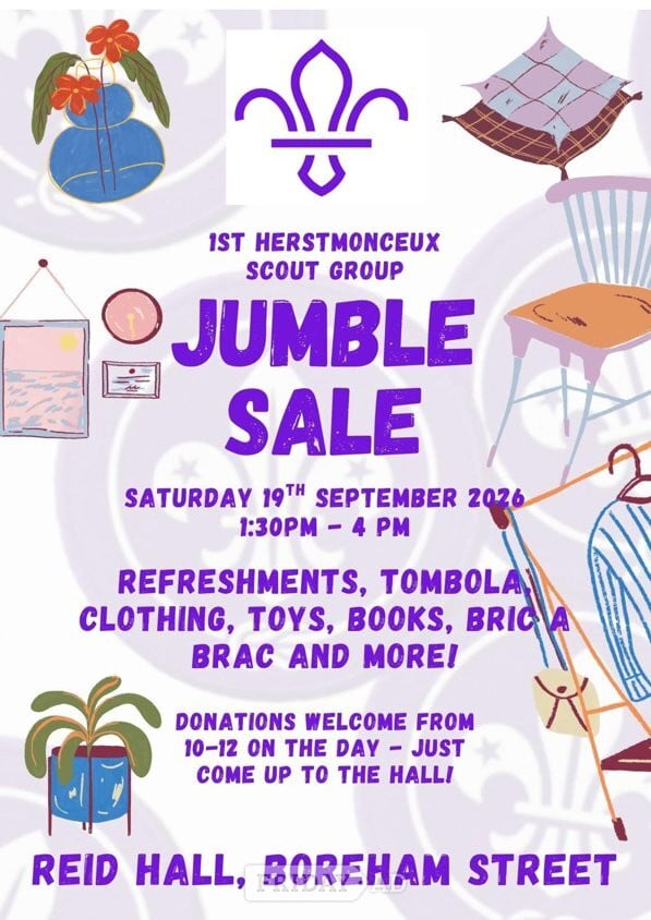 Jumble Sale in Boreham Street