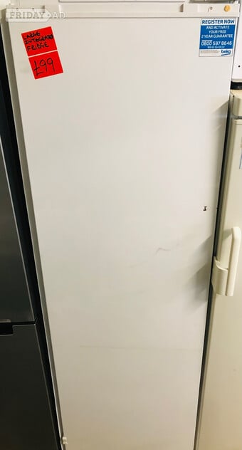Beko integrated free standing fridge 
