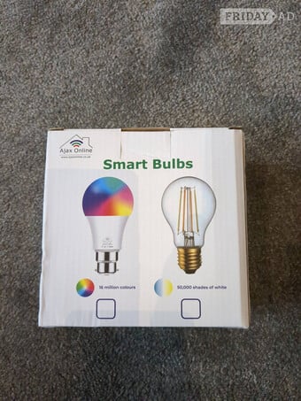 Ajax Online 7W Smart Bulbs, 2200-6500K