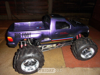 fg modellsport petrol monster truck!