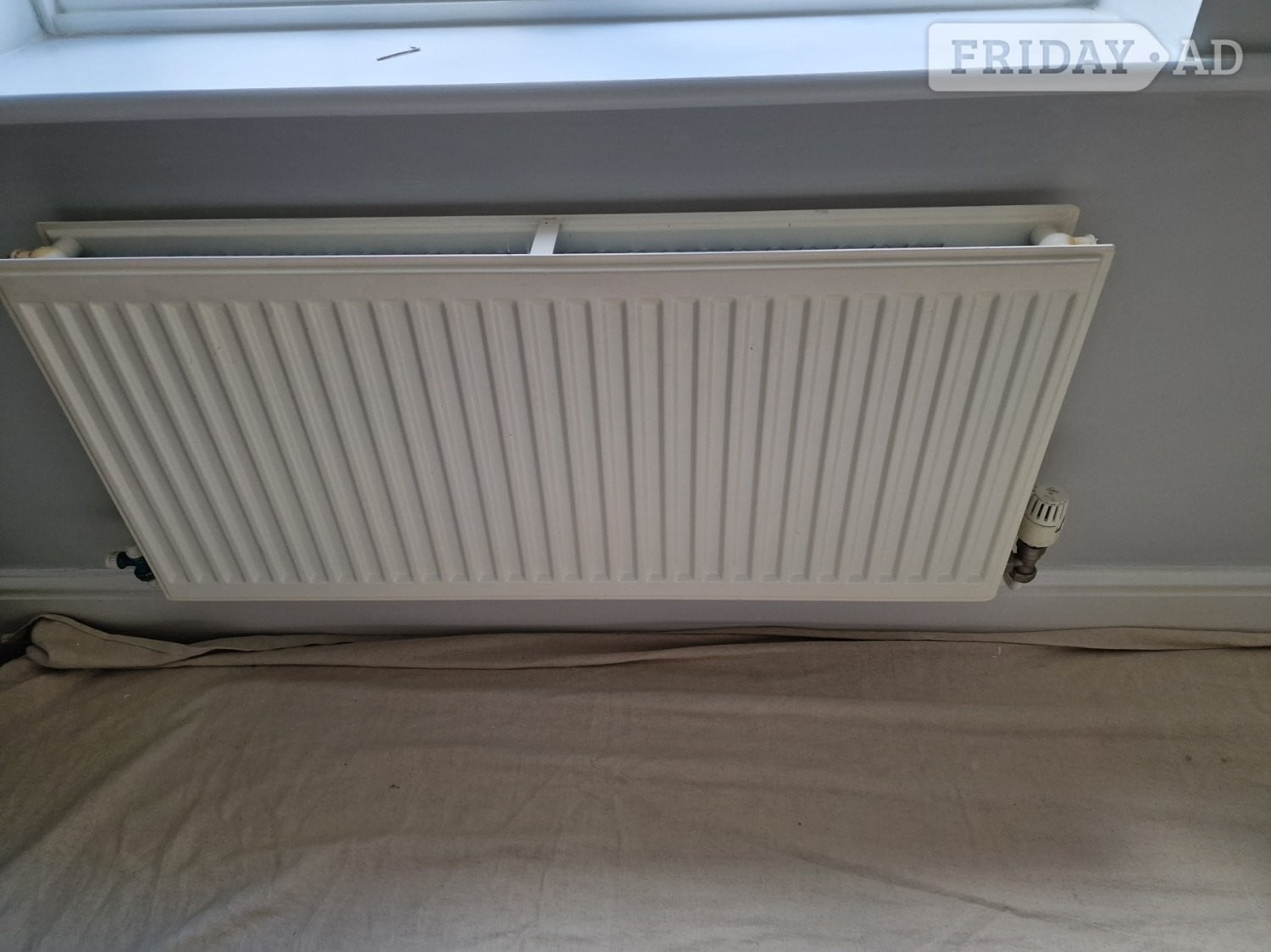 A selection of preowned central heating radiators 