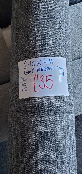 Carpet off cuts rems 
