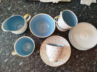 Collectable Susie Cooper antique/vintage tea set items