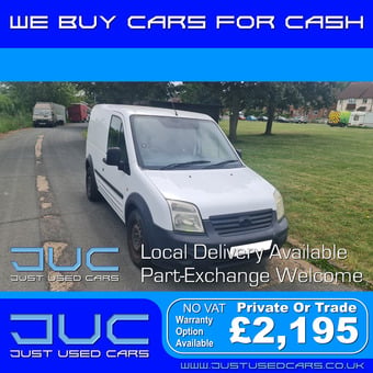Ford Transit Connect Van 1.8 75 T200 (Manual Diesel) 61 Reg 2011