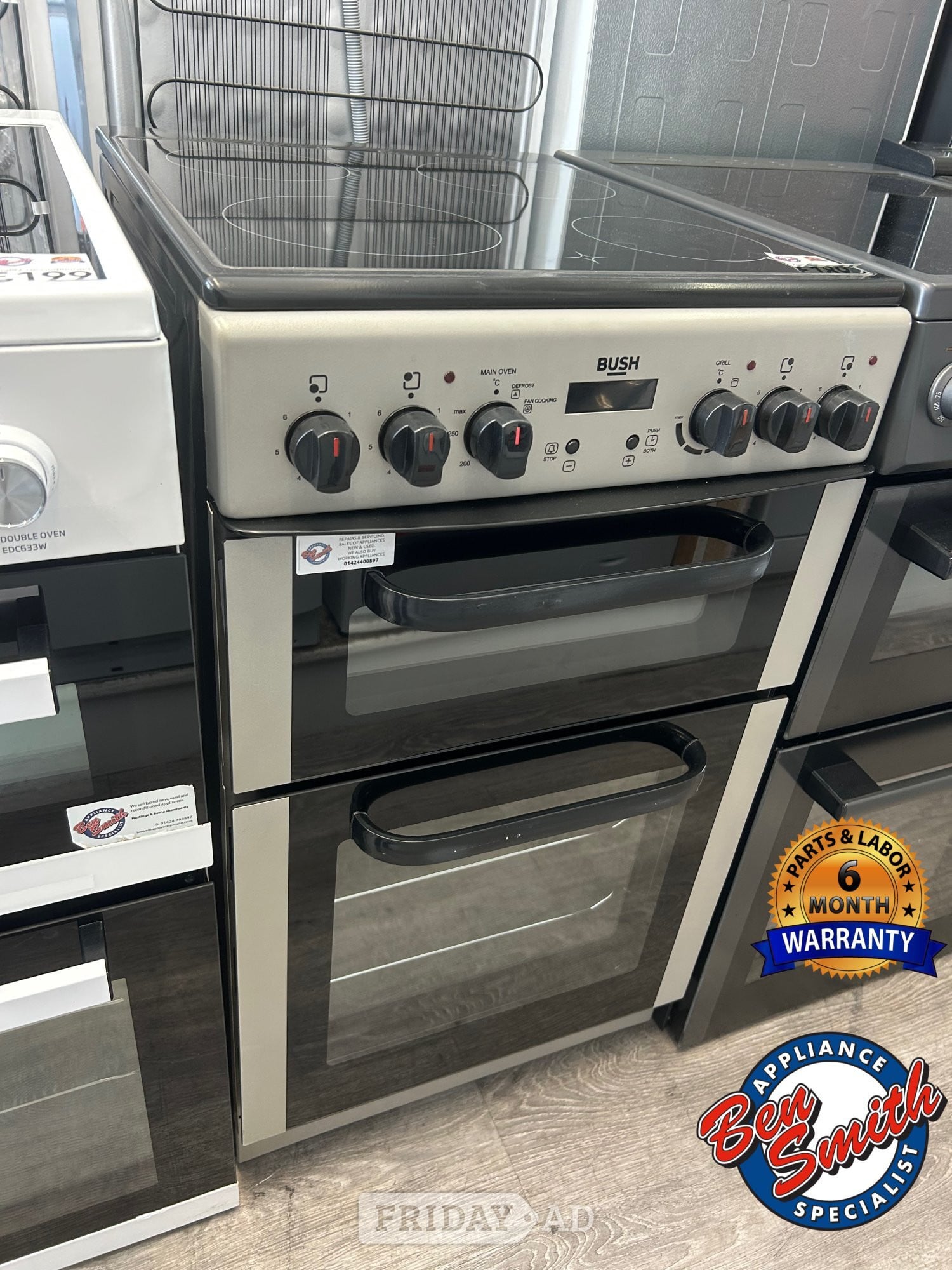 BUSH ELECTRIC 50CM COOKER in St. Leonards-On-Sea