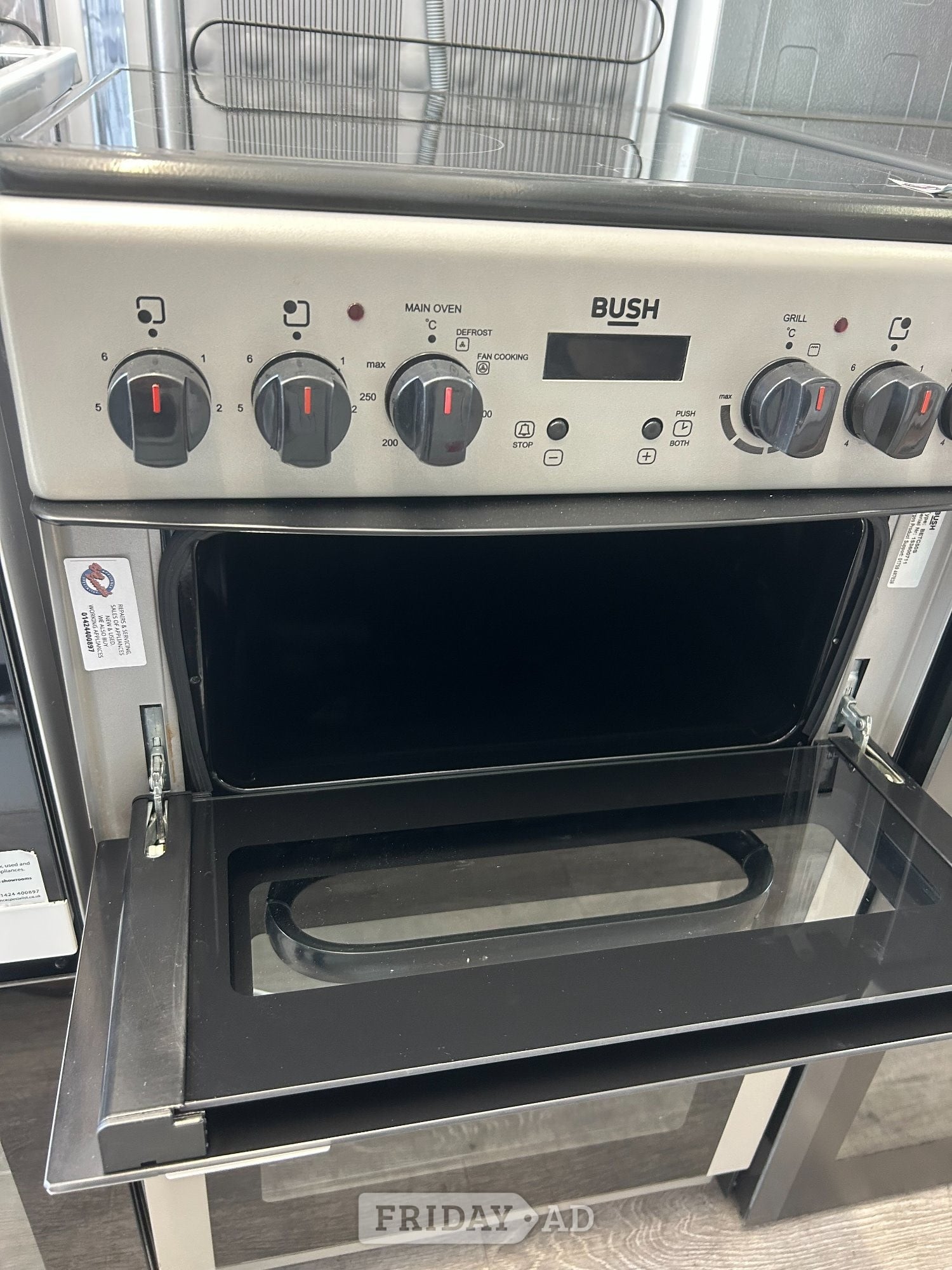 BUSH ELECTRIC 50CM COOKER