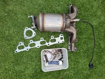 2009 Vauxhall zafira b 1.6 catalytic converter