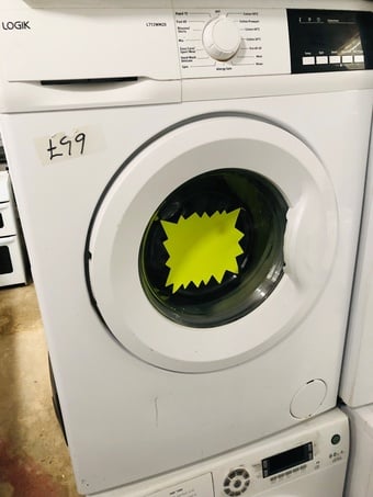 Logik Rapid wash  washing machine with 7kg load works perfectly 