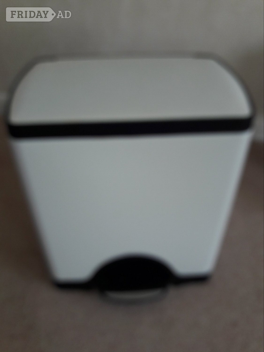 Simple Human waste pedal bin in Worthing