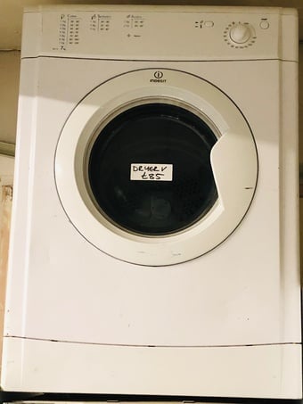 INDESIT vented tumble dryer 7kg load in excellent condition 