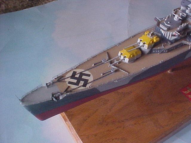 Heller 1:400 scale 'Admiral Hipper'.