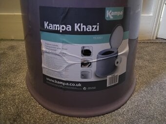 Portable Camping Toilet. Non chemical