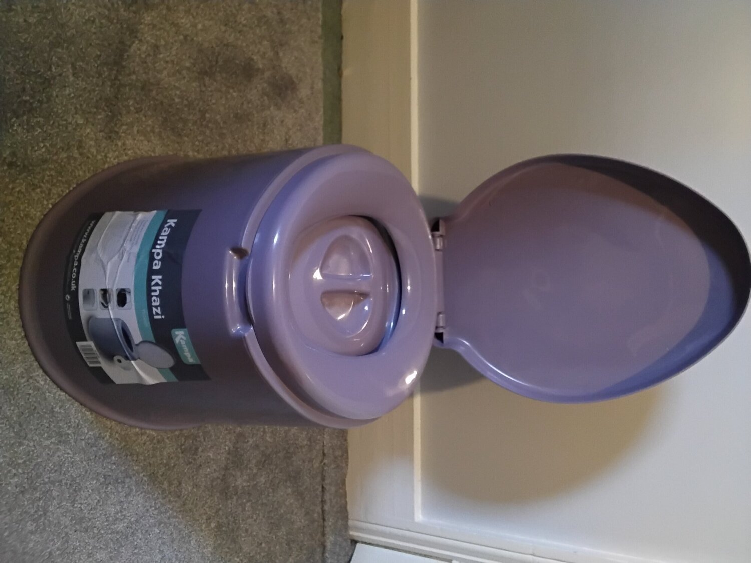Portable Camping Toilet. Non chemical