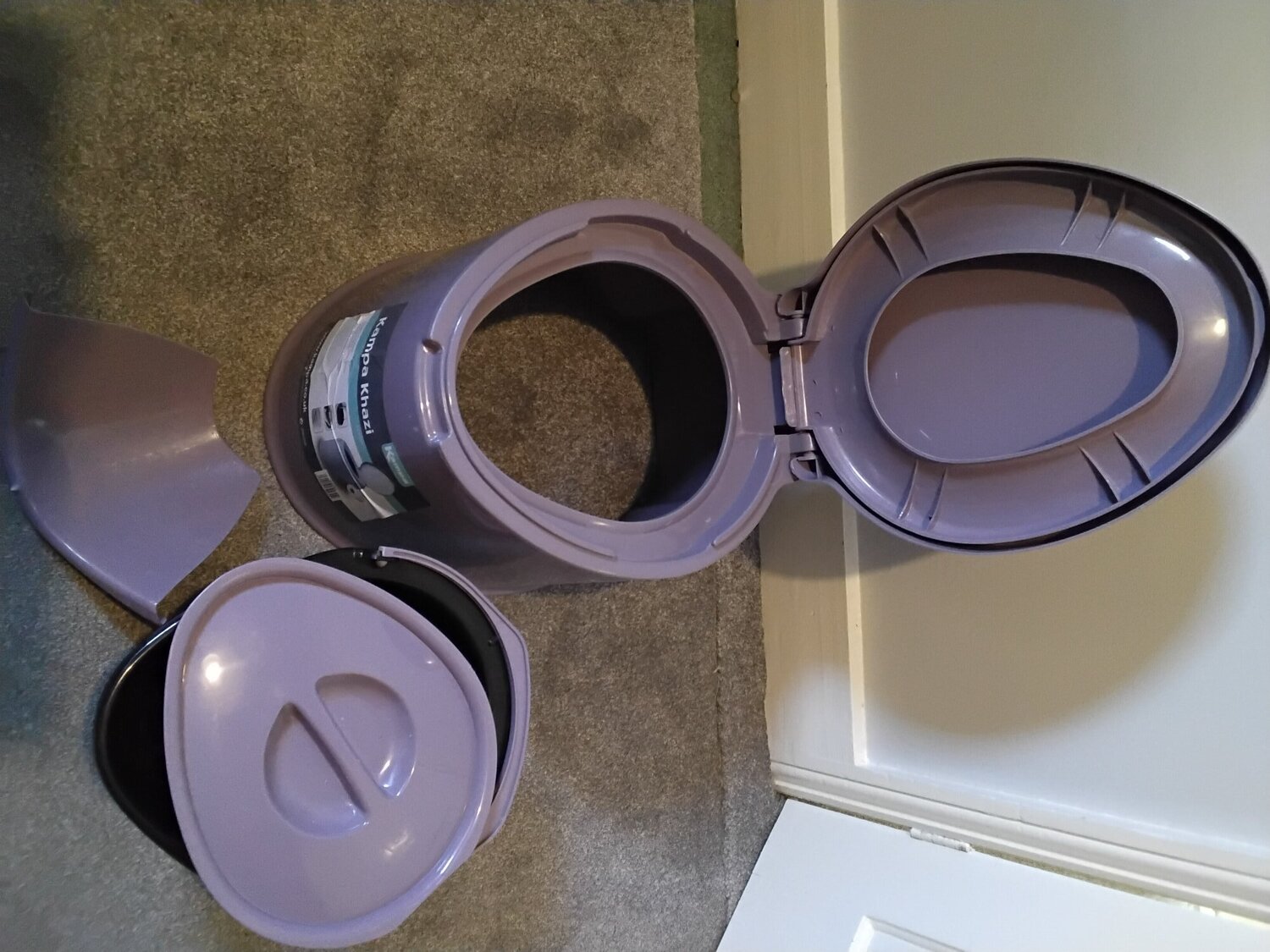 Portable Camping Toilet. Non chemical - Travel & Holidays