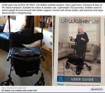 Walking Aide / Up Walker Lite