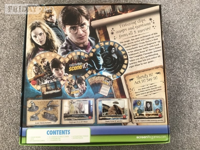 Harry Potter scene it? DVD game