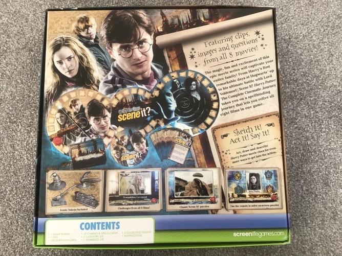 Harry Potter scene it? DVD game