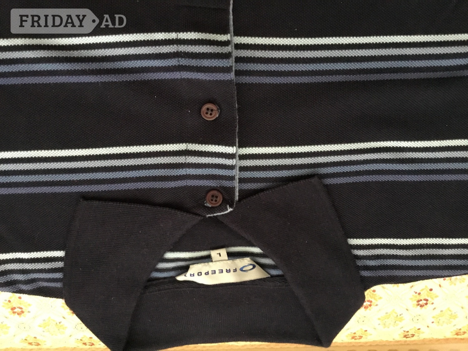 Unworn Men’s Freeport Polo shirt L