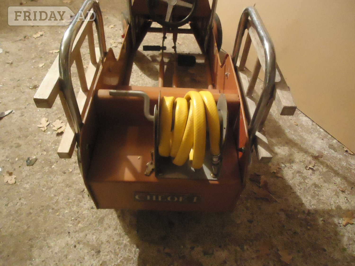 Vintage 1938 America Fire Truck Pedal Car, Good Working Order - Antiques & Collectables in Farnham