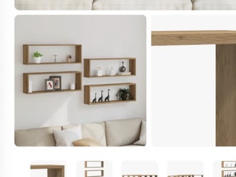 Shelving , new , boxed 4 sets 
