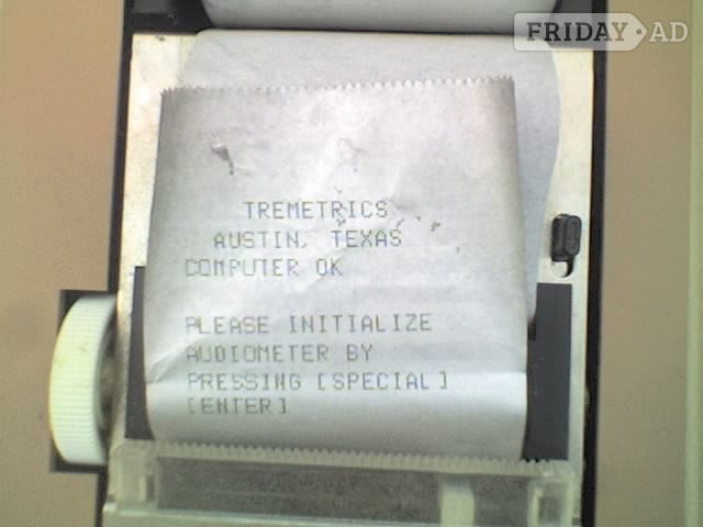 Waterlooville TREMETRICS RA400 Microprocessor Audiometer Console & Headphones -