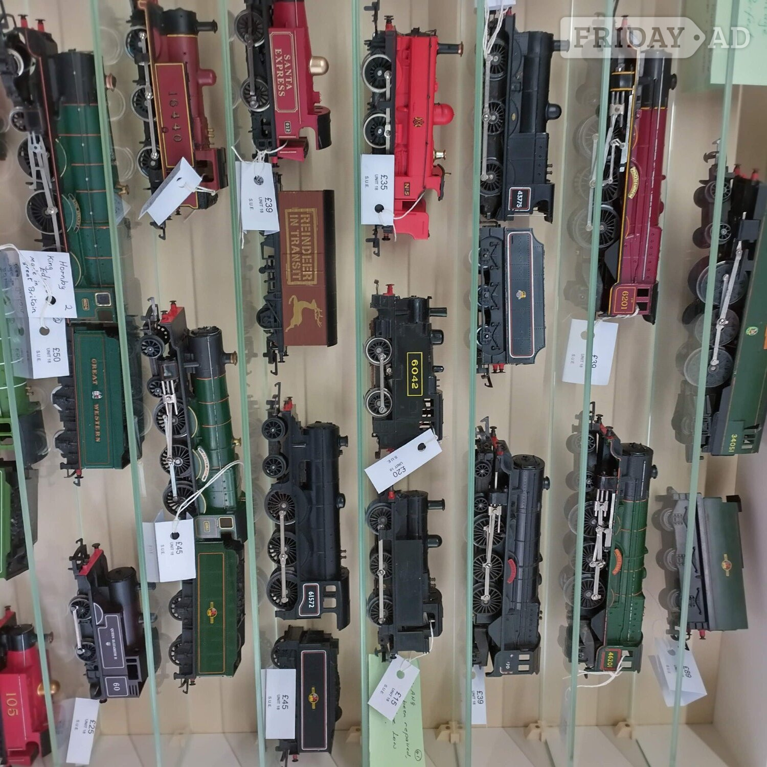 Leominster Hornby Tri-ang and more locomotives rolling stock and more