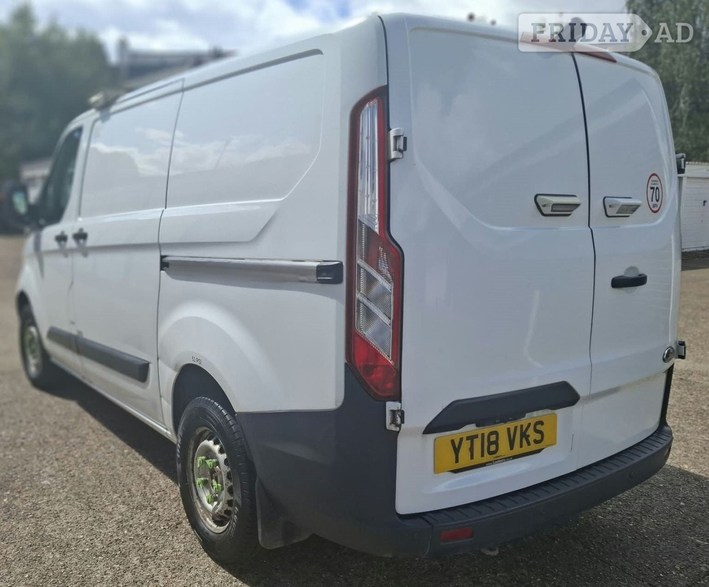 2018 FORD TRANSIT CUSTOM 2.0 TDCi 310 HISTORY WET BELT CHANGED - Vans & Commercial Vehicles in Wandsworth