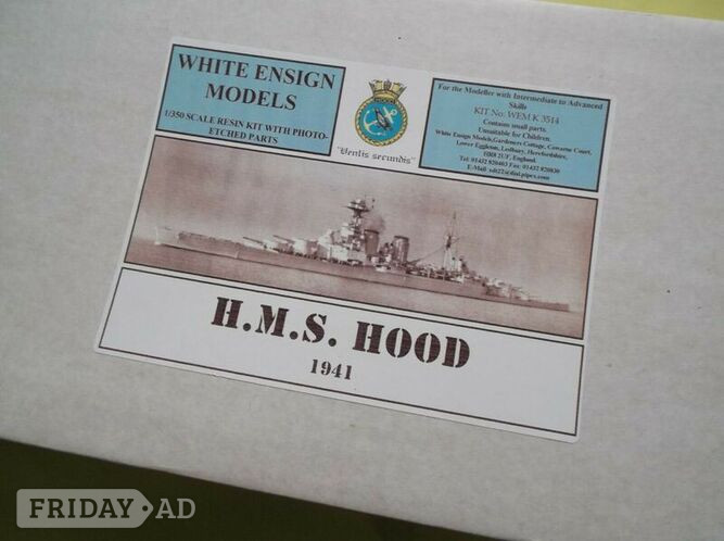 White Ensign Models - 'HMS Hood' 1941.