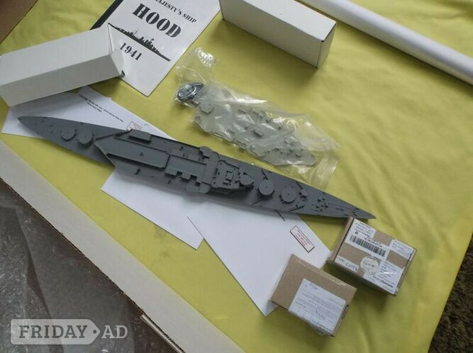 White Ensign Models - 'HMS Hood' 1941. - Antiques & Collectables