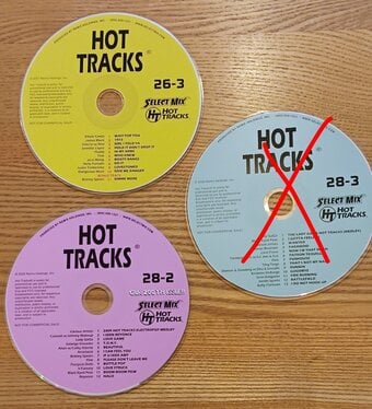2 Hot Tracks DJ Only CDs.  