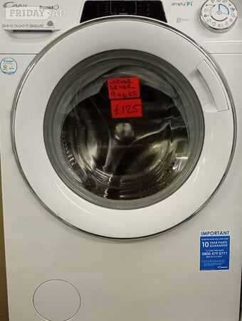 Candy 9kg wash &6kg dry 1400spin SPEED washer dryer 