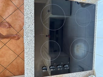 Schott clean Hob top. 