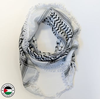 Authentic Palestinian Hirbawi Kufiya | Buy Now