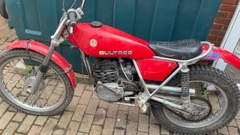bultaco 250 sherpa trials bike