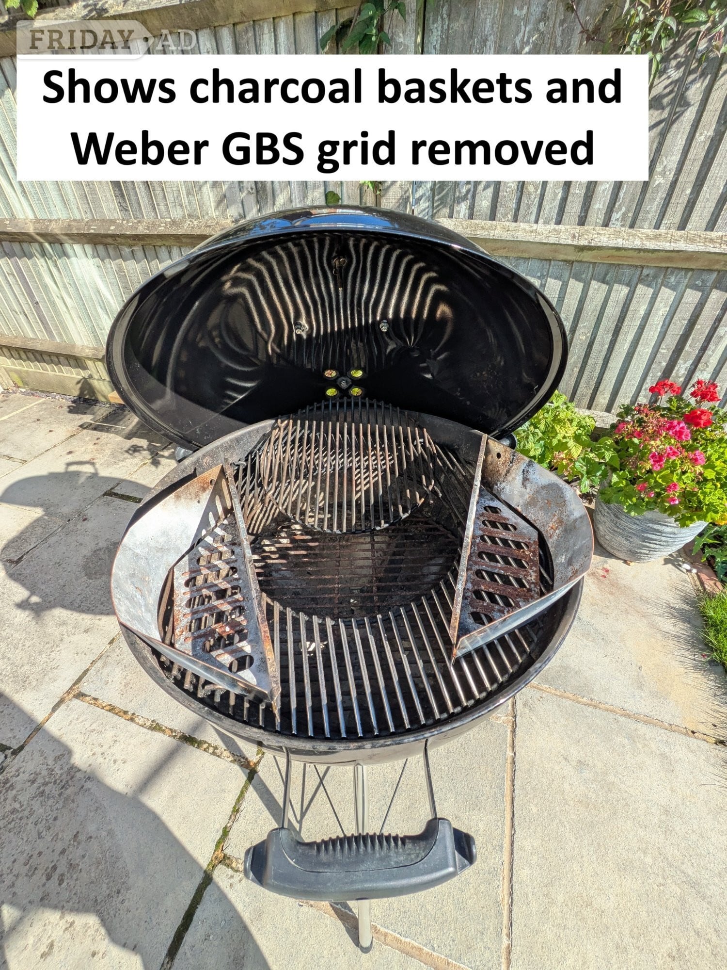 Bexhill-On-Sea Weber Kettle BBQ 57cm - As New - "Top of the line" 