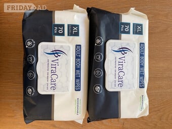 ViraCare adult body wipes