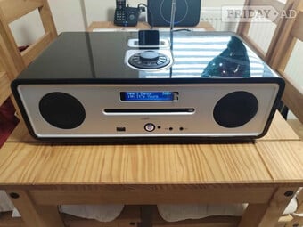 Ruark r4i high quality stereo with remote control, Bluetooth adap