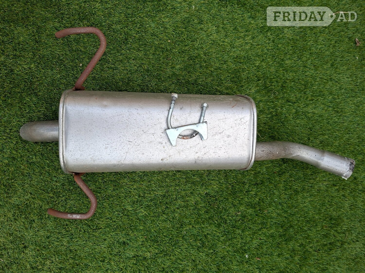 2009 Vauxhall zafira b 1.6 exhaust back box