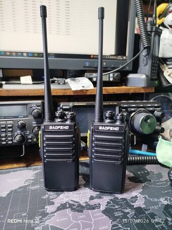 Baofeng BF-V1D 2 Pack, Two-Way UHF Radios with USB-C Charging, 
