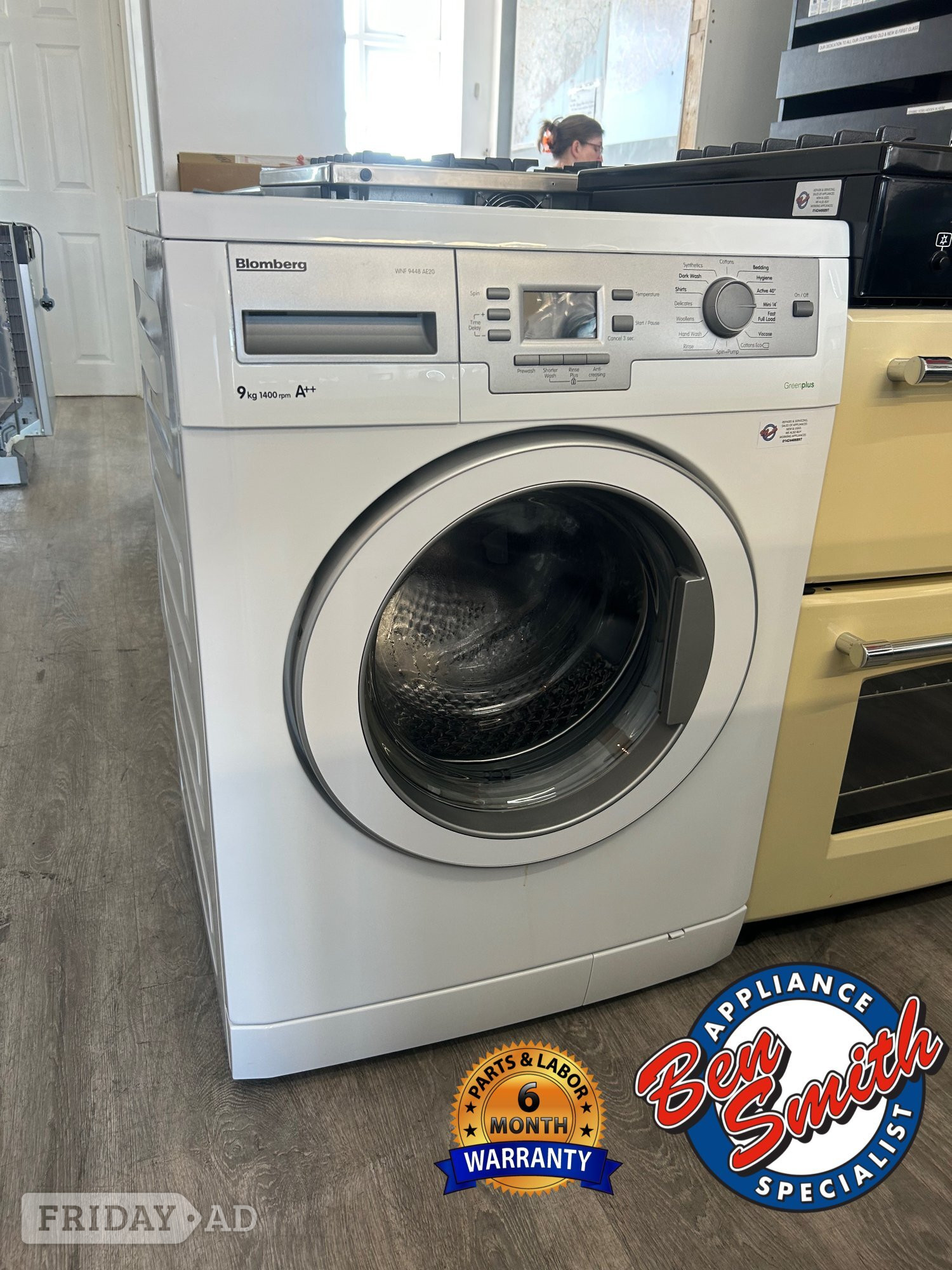 BLOMBERG 9KG WASHING MACHINE in St. Leonards-On-Sea
