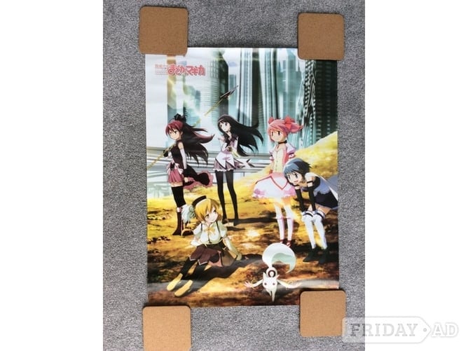 Anime Madoka Magica poster in St. Leonards-On-Sea