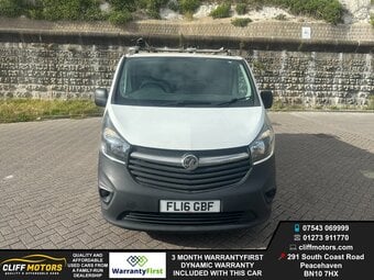 2016 Vauxhall Vivaro Ecoflex - Ex BT Van - NO VAT - 3 Months Warr