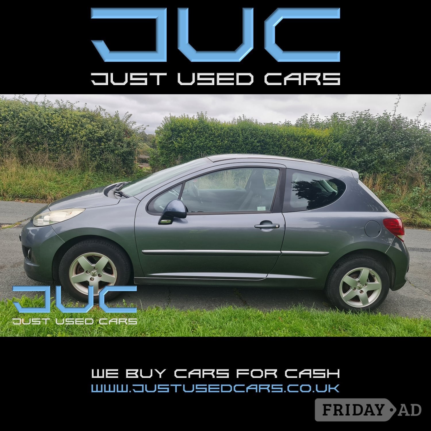 Peugeot 207 1.4 Sport (Manual Petrol) 59 Reg 2010 59,604 Miles - Cars